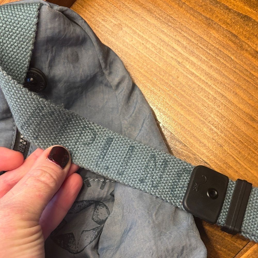 Kipling Slate Blue Crossbody or Fanny Bag - Picture 8 of 9